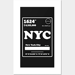 New York Periodic Table Element Posters and Art